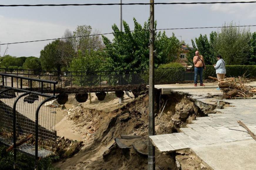 “Abrazado a un árbol por ocho horas”: Ethan, el niño de 10 años que sobrevivió a inundación en Madrid