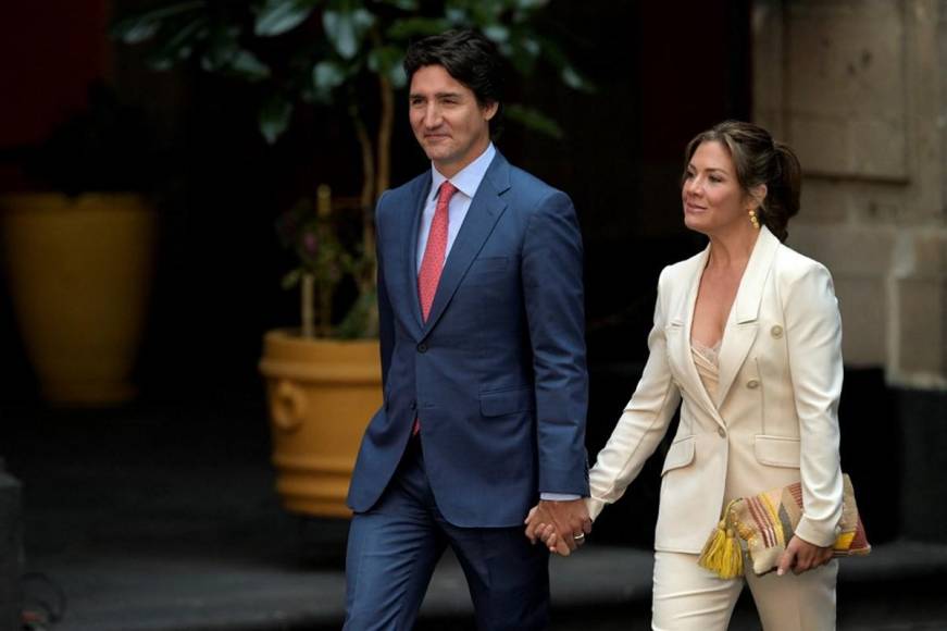 Exactriz, reportera de espectáculos y amiga de la infancia: así es Sophie Gregoire, la esposa de Justin Trudeau