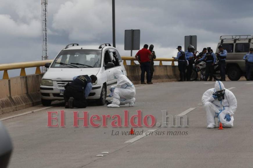 Una decena de casquillos de bala, un muerto y un herido: lo que se sabe del atentado a un taxi en la capital