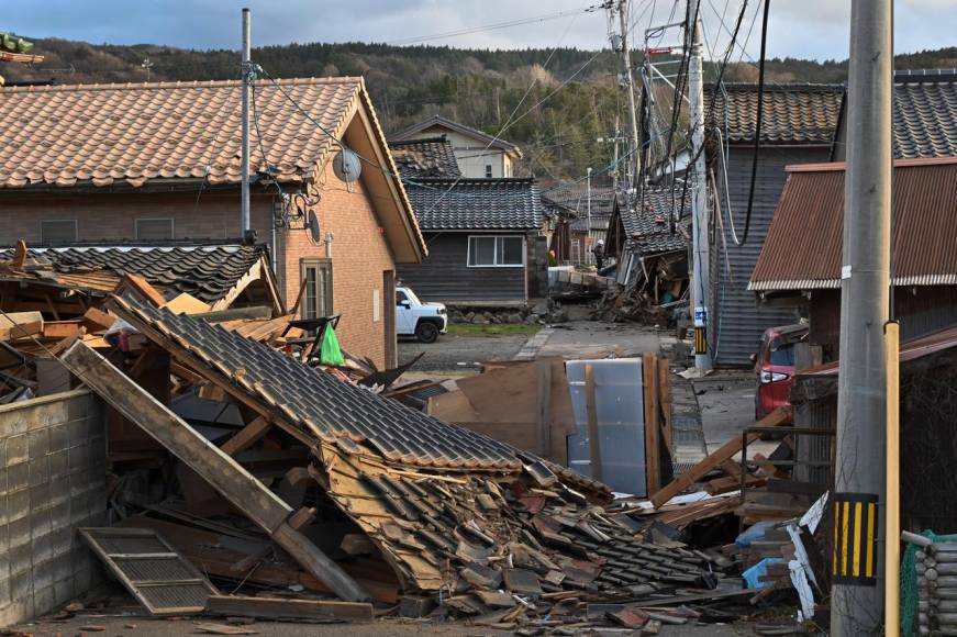 Así luce Wajima, la ciudad destruida por terremoto en Japón