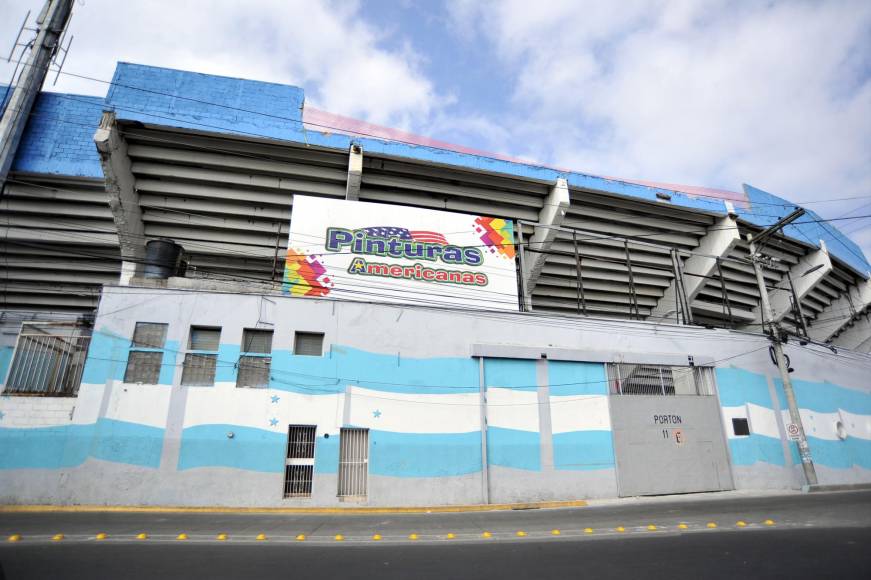 Así van los trabajos de remodelación en el estadio Nacional