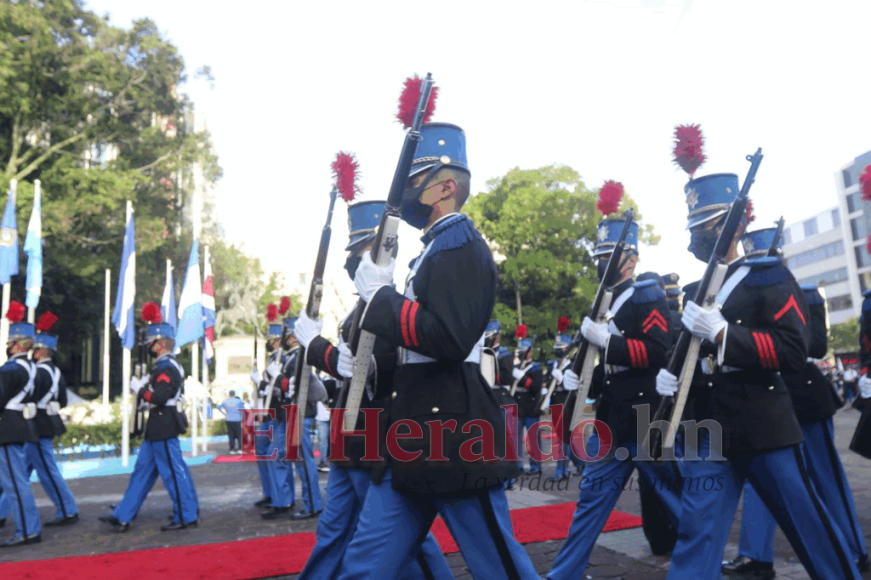 ¡Honor y lealtad! Así fue el desfile de los cadetes de las Fuerzas Armadas de Honduras