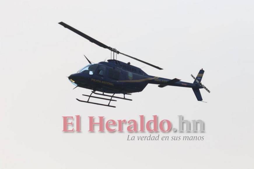 Helicópteros, vehículos blindados y seguridad en los Cobras: ambiente previo a extradición de JOH a EEUU