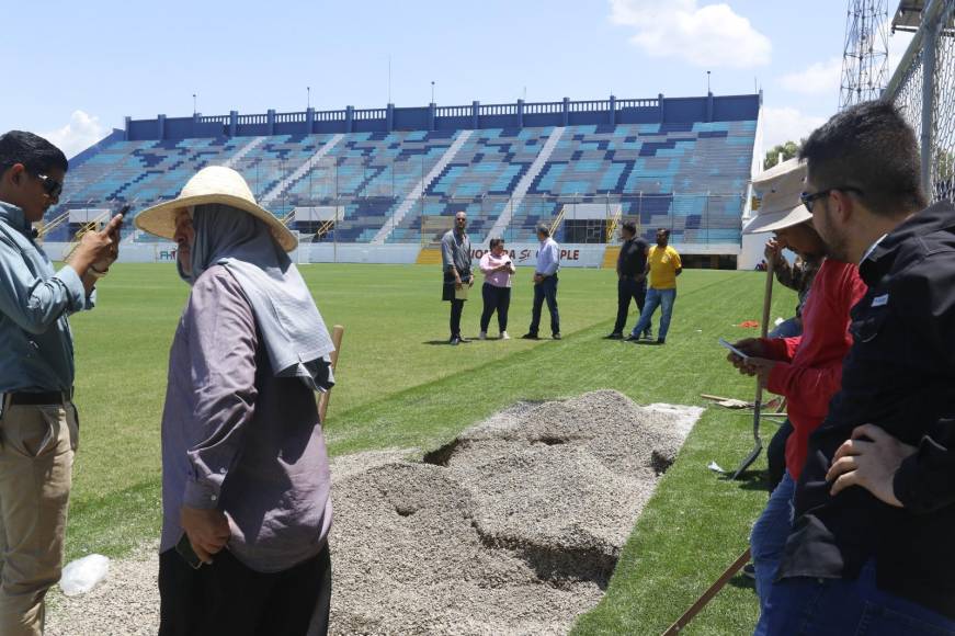 FOTOS: Así preparan el Estadio Morazán para albergar el clásico Real España vs Olimpia