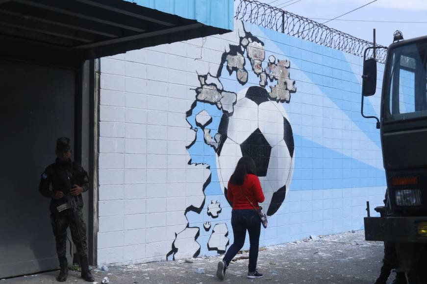 Así fue la reapertura del estadio Morazán ¡Cancha, palcos, camerinos, fueron mejorados!