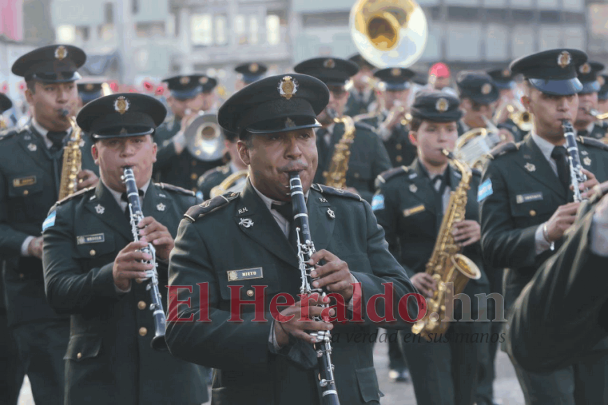 ¡Honor y lealtad! Así fue el desfile de los cadetes de las Fuerzas Armadas de Honduras