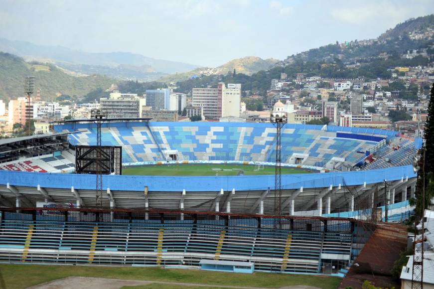 Así van los trabajos de remodelación en el estadio Nacional