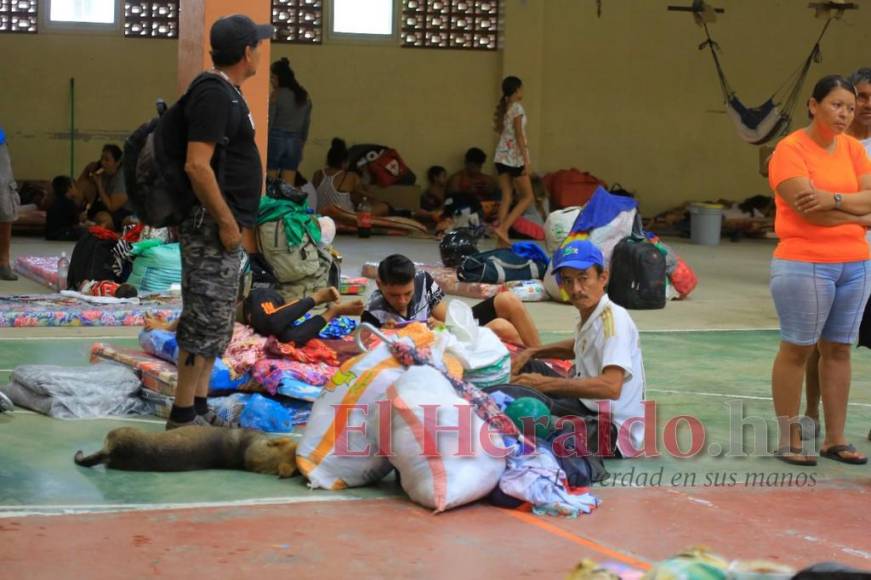 Tráfico, desesperación y temor: Evacúan La Lima ante llamado de emergencia por lluvias