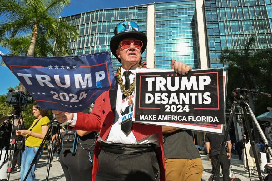 Juicio de Trump en Miami desata protestas: simpatizantes y opositores salen a las calles