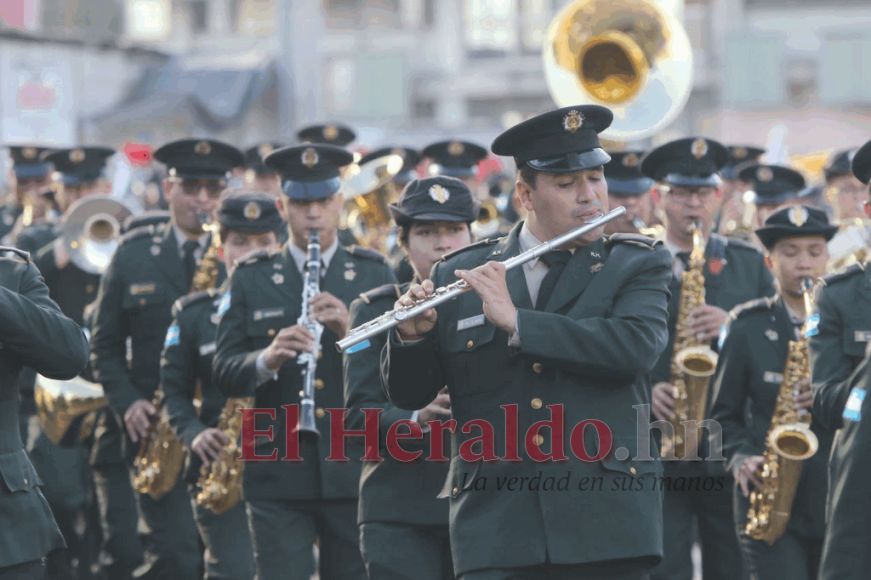 ¡Honor y lealtad! Así fue el desfile de los cadetes de las Fuerzas Armadas de Honduras