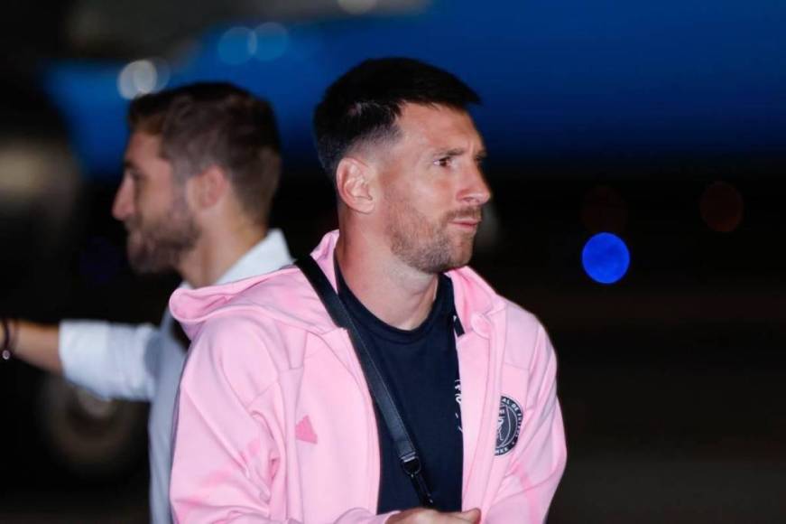 Así fue la llegada del Inter Miami de Messi a El Salvador