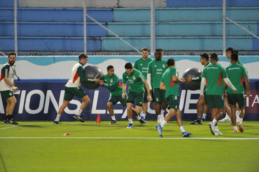 Honduras-México: Así realizaron su último entreno en el Nacional