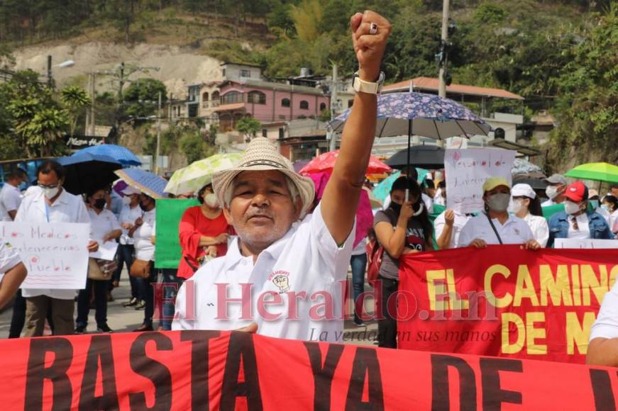 Día del Trabajador 2022: imágenes de las marchas del 1 de mayo en Honduras