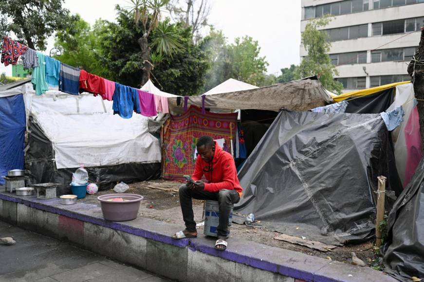 Tláhuac, el lugar elegido por los migrantes para hacer campamento