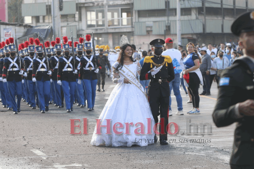 ¡Honor y lealtad! Así fue el desfile de los cadetes de las Fuerzas Armadas de Honduras