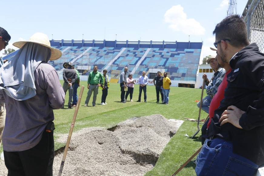 FOTOS: Así preparan el Estadio Morazán para albergar el clásico Real España vs Olimpia