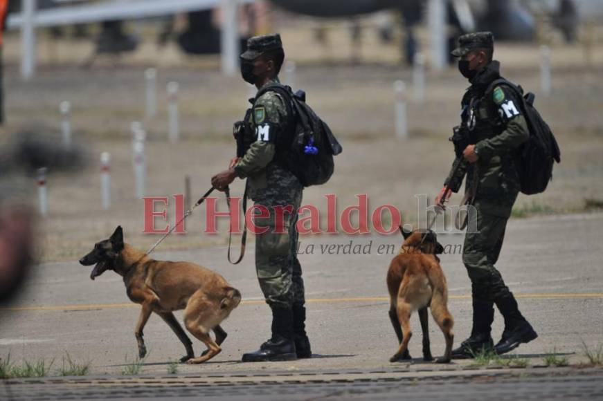 Preparativos de la extradición de JOH a EEUU en 18 imágenes