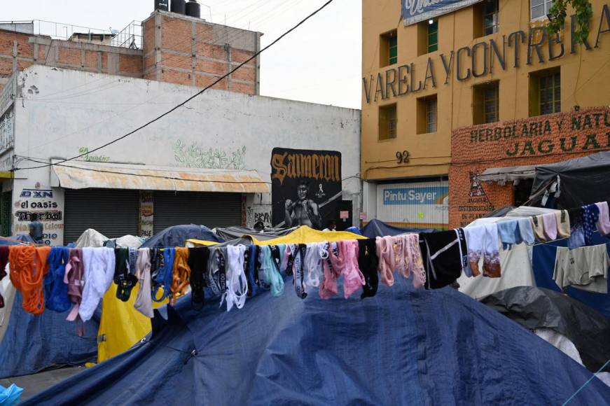 Tláhuac, el lugar elegido por los migrantes para hacer campamento