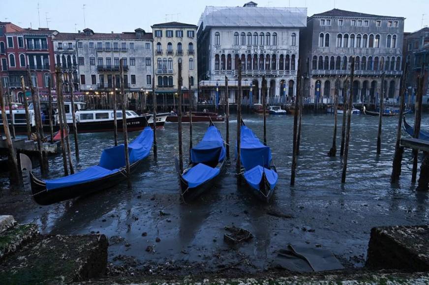 ¿Qué está pasando con los famosos canales de Venecia?