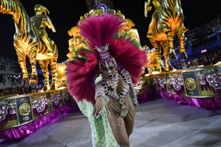 Las impresionantes imágenes que dejó el carnaval de Río de Janeiro