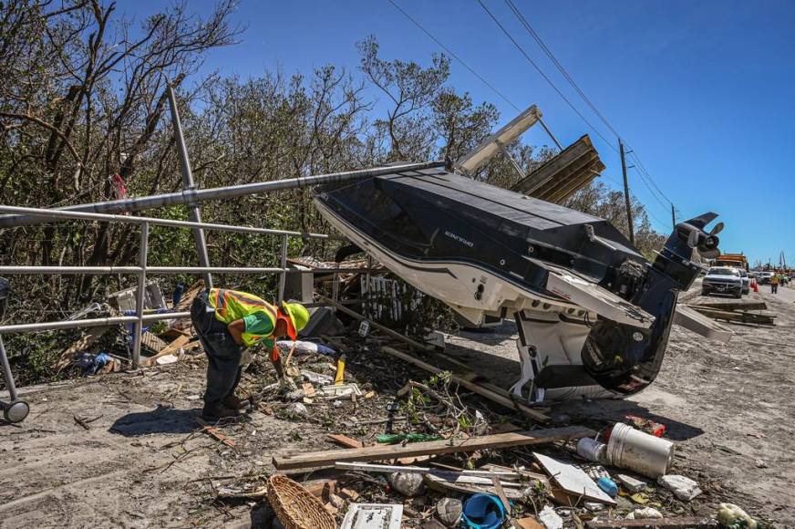 Destrucción, inundaciones y muertes: así fue el paso del huracán Ian por Fort Myers