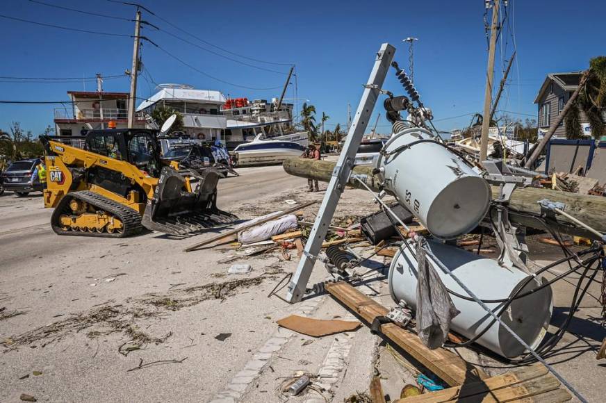 Destrucción, inundaciones y muertes: así fue el paso del huracán Ian por Fort Myers