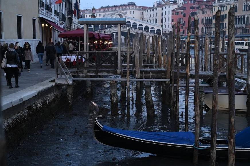 ¿Qué está pasando con los famosos canales de Venecia?