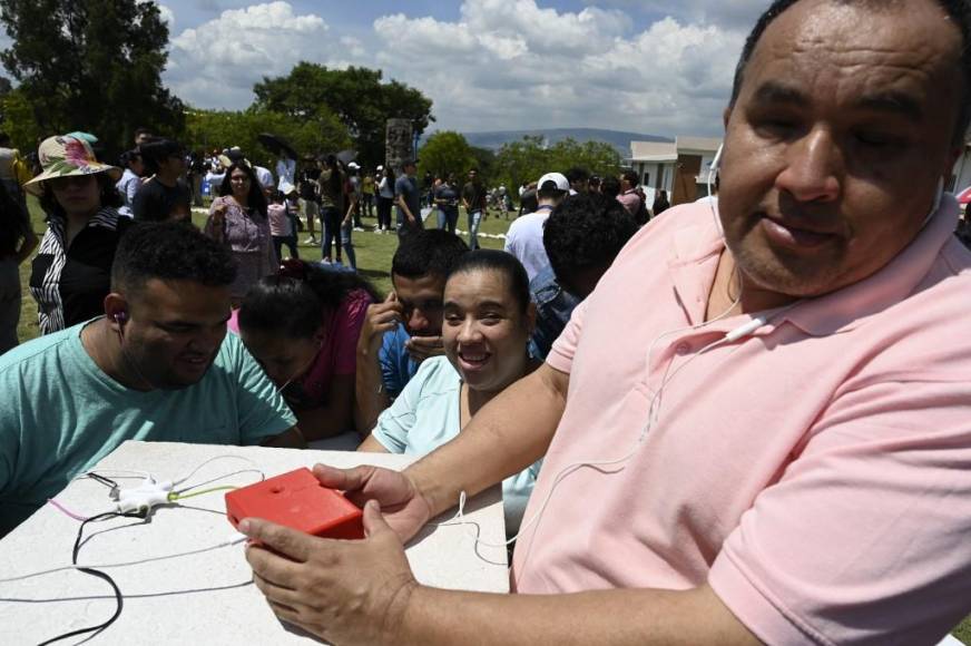 Capitalinos disfrutaron observar el eclipse anular 2023