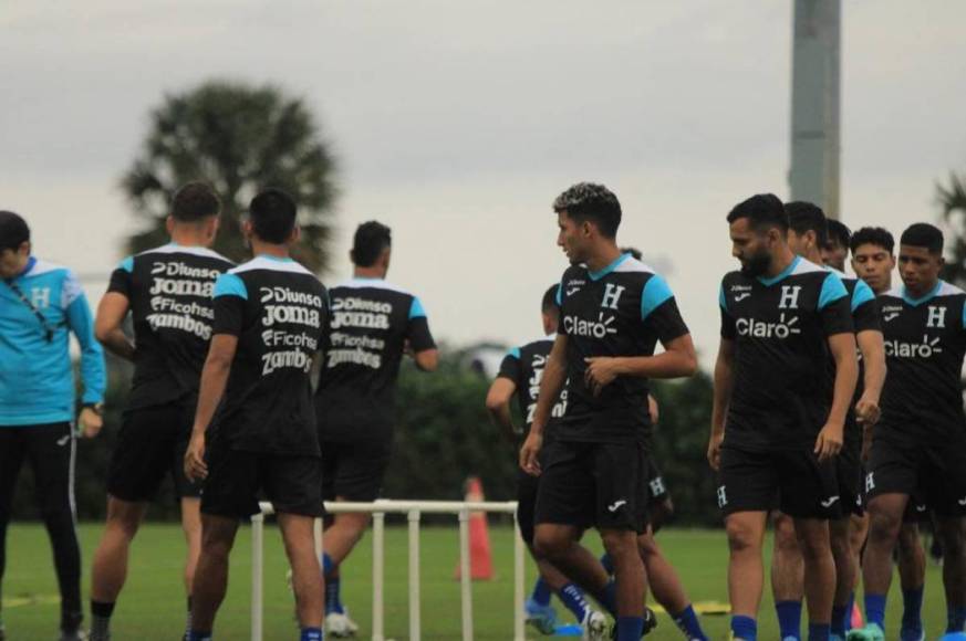 ¡Con visita de Antonela! Así fue el último entreno de Honduras en Miami