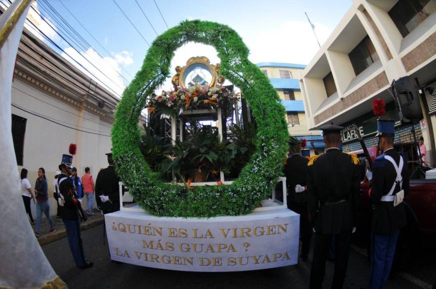 Fe y devoción en peregrinación por el 277 hallazgo de la Virgen de Suyapa