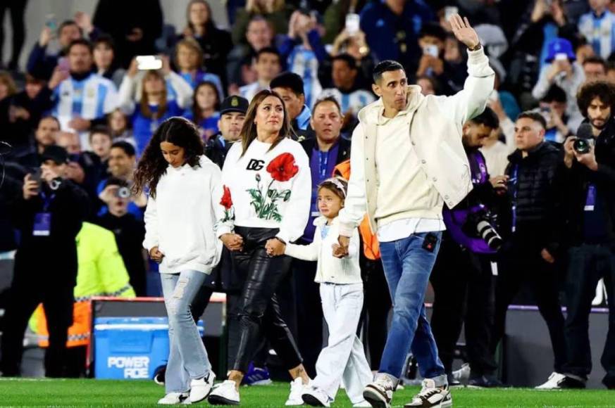 Así fue la despedida de Ángel Di María de la selección de Argentina