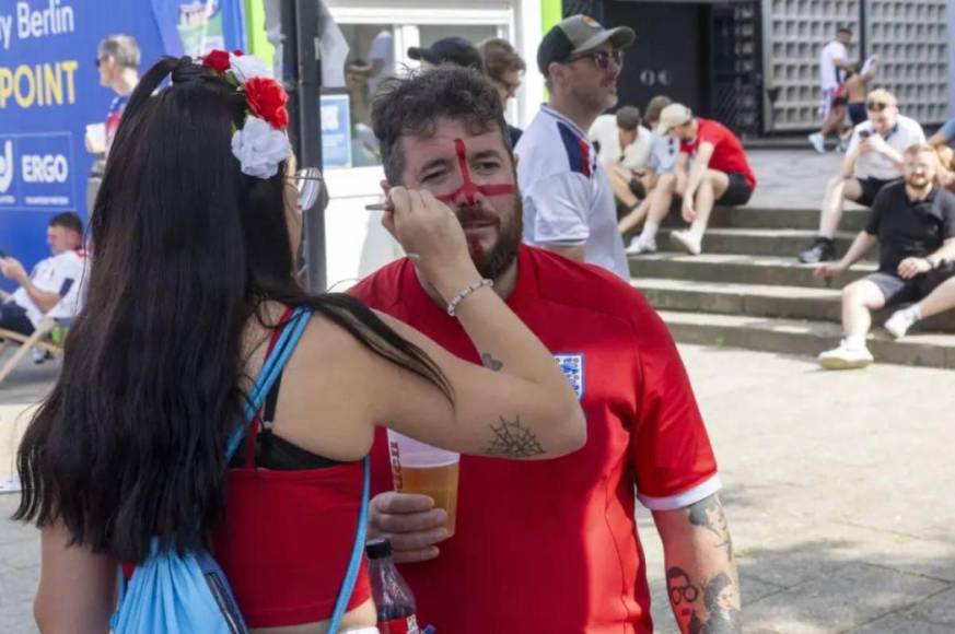 Ambientazo en final de Eurocopa 2024 entre España e Inglaterra