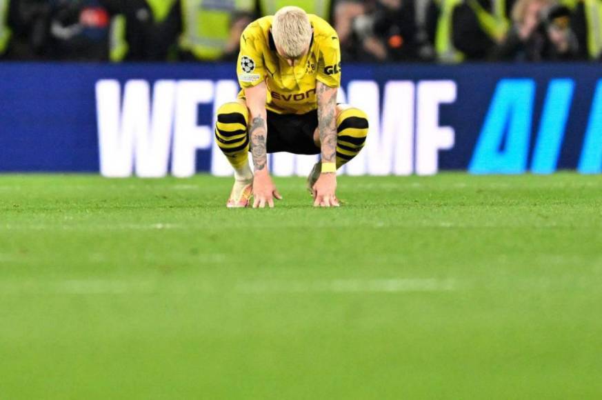 Las triste imágenes del Borussia Dortmud tras perder final contra Real Madrid