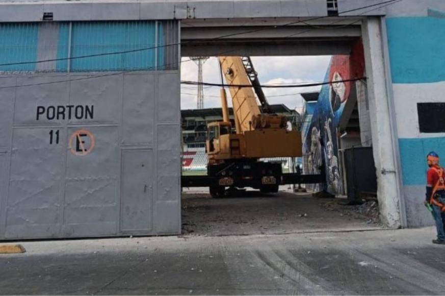 Así avanzan los trabajos de remodelación del Estadio Nacional