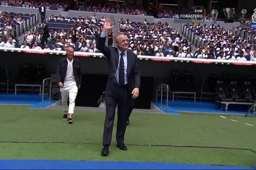 Mbappé imitó a Cristiano Ronaldo en su presentación con Real Madrid y el regalo de Florentino