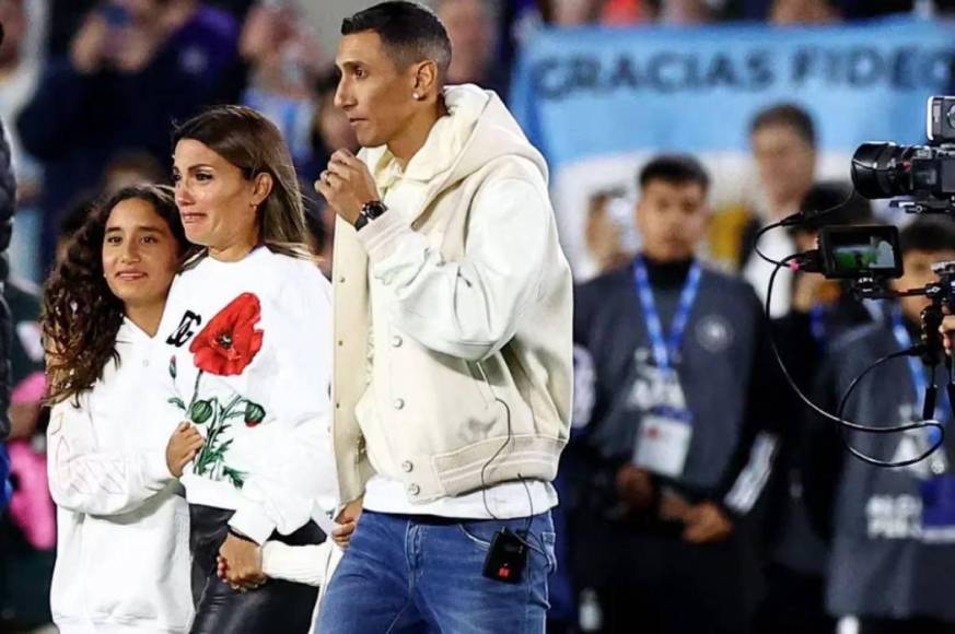 Así fue la despedida de Ángel Di María de la selección de Argentina