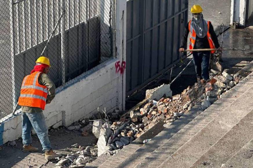 Así avanzan los trabajos de remodelación del Estadio Nacional