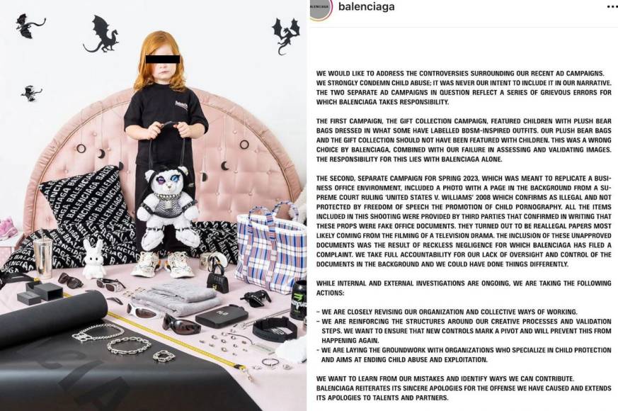 La escandalosa campaña de Balenciaga por la que las celebridades están cancelando la marca