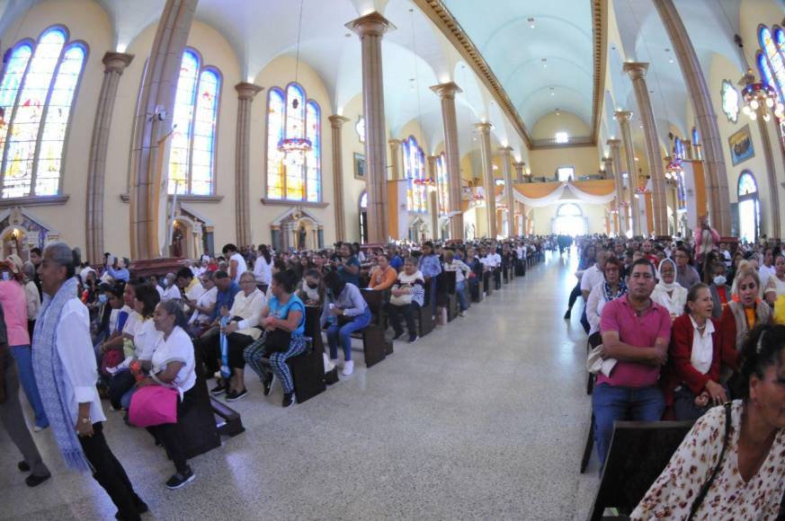 Aniversario 277: comienza celebración con llegada de Virgen de Suyapa a Basílica