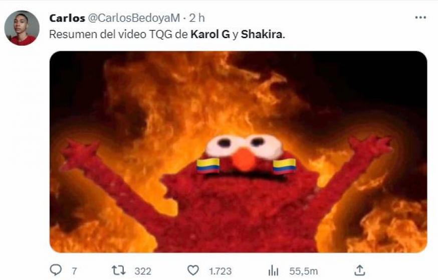 Contra Piqué y Anuel: los divertidos memes que dejó “TQG” de Shakira y Karol G