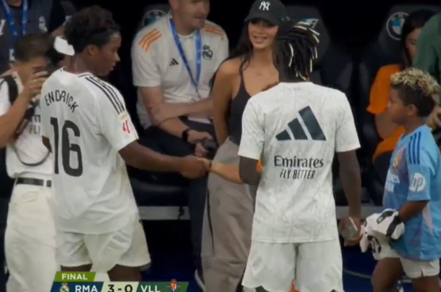 Endrick debuta con gol en Real Madrid, se queda entrenando y encuentro con Kim Kardashian