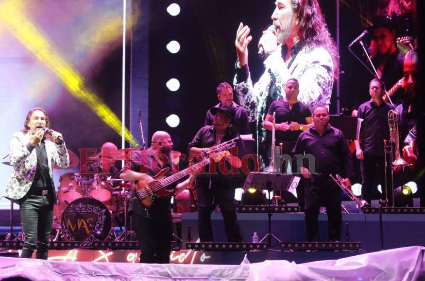 Las imágenes del concierto de Marco Antonio Solís en Tegucigalpa