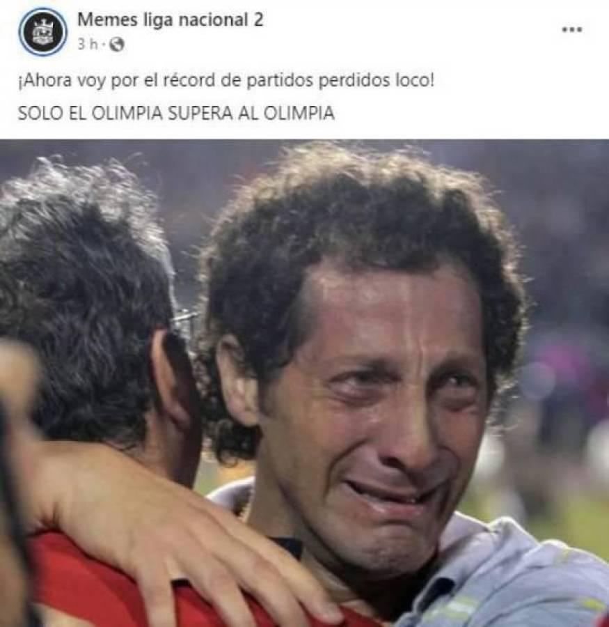 Los mejores memes que destrozan a Olimpia tras su mal momento en Liga Nacional de Honduras