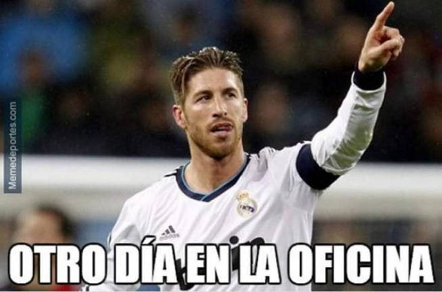 Sergio de Ramos, gran protagonista de memes en Domingo de Ramos