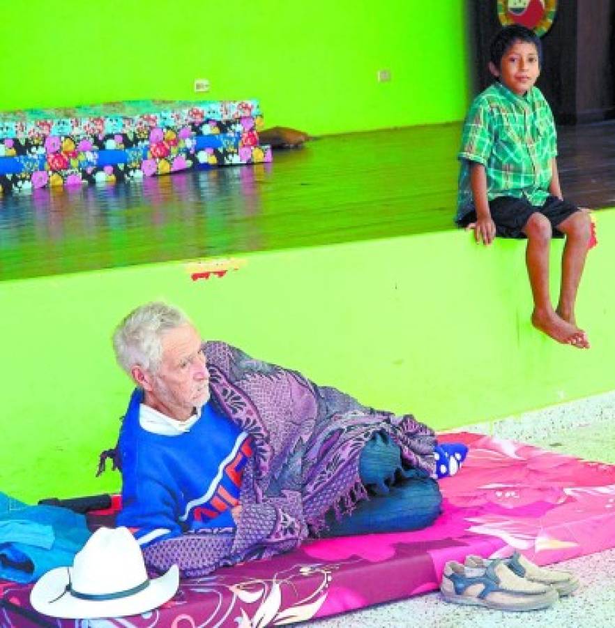 Desesperación y caos por las lluvias en la zona norte de Honduras