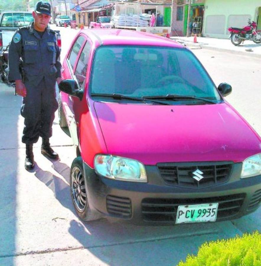 Capturan a tres falsos policías en Talanga