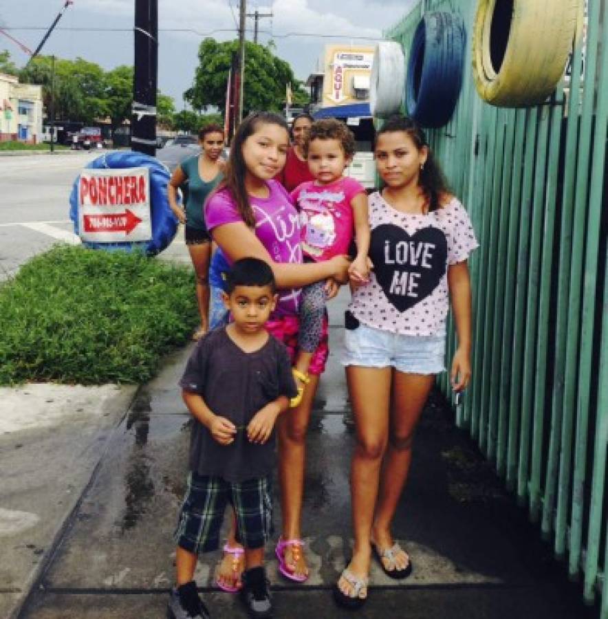 El emotivo reencuentro de una familia hondureña en Miami