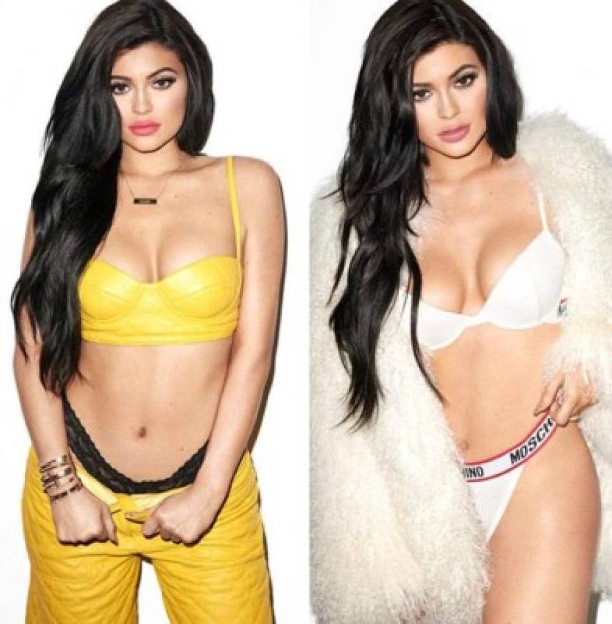 Kylie Jenner presume su figura con escote