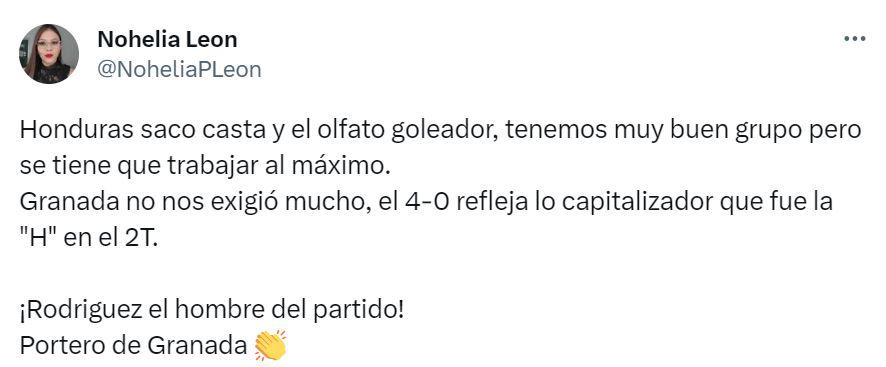 Elogios a Edwin y Rueda, llamados a la calma y alegría por el triunfo: así reacciona la prensa de Honduras tras la goleada ante Granada