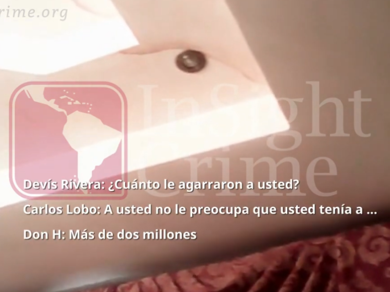 ”Don H” afirmó en el video que entregó dos millones (sin especificar la moneda) a personas de ese partido.